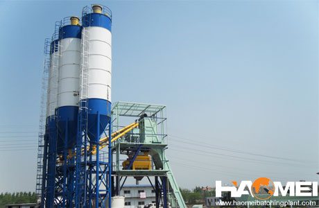 commercial concrete batching plant