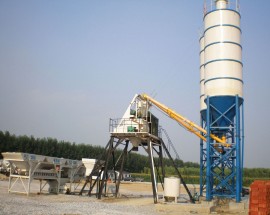 HZS25 Skip-type Concrete Batching Plant