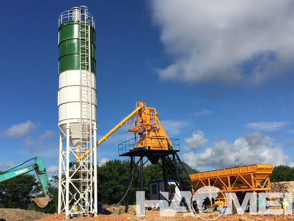 HZS50 Concrete Batching Plant: