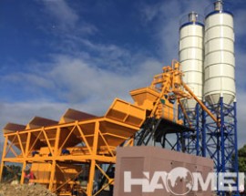 HZS75 series concrete batching plant